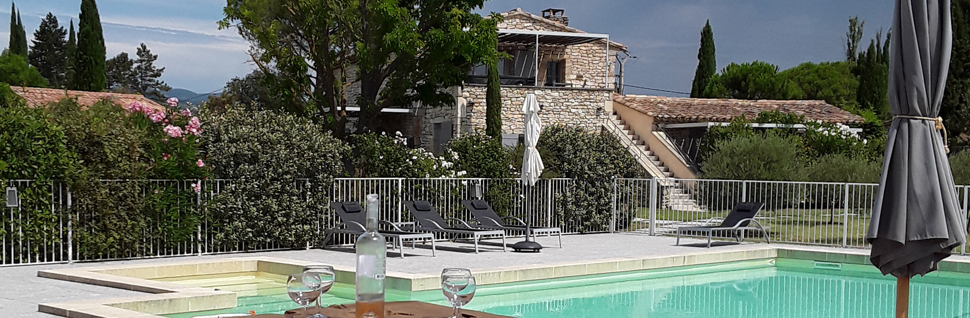 Mas et Piscine de la Chapellane